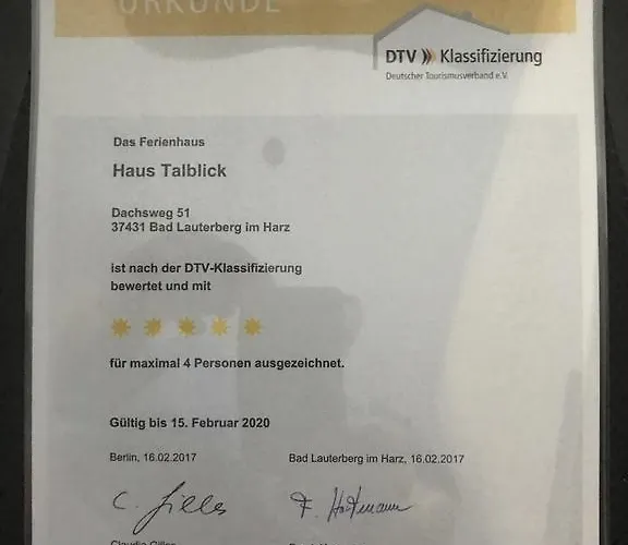 펜션 Haus Talblick Barbis